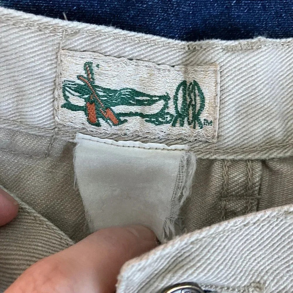 Vintage R&R Rest Relaxation Tan High Rise Mom Dad Jeans 34" - Picture 5 of 5